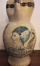 Autentica brocca ceramica Grottaglie srulu