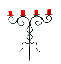 Portacandele candelabro per 4