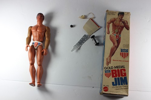 Big jim mattel 7375 medaglia - big,