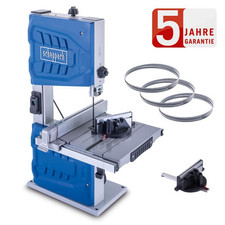 Scheppach sega a nastro HBS261 incl. 3 nastri fino a 245 mm di larghezza / 130 mm di altezza