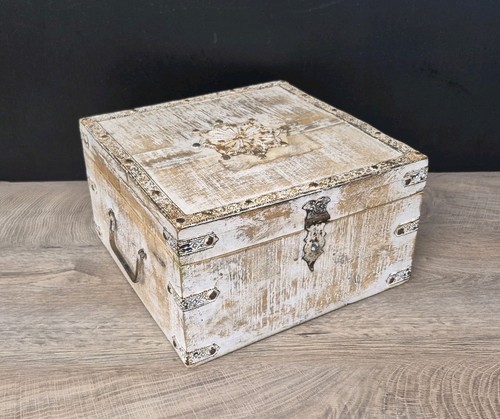 Scatola legno vintage - in,