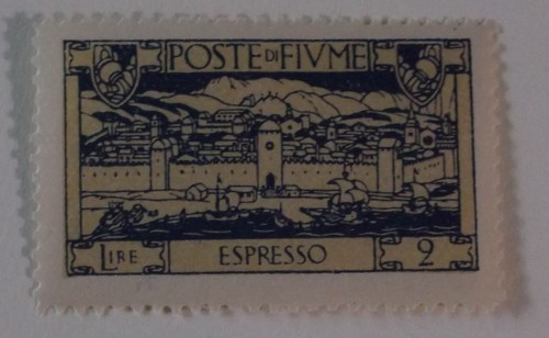 Francobollo fiume e13 mnh - francobollo,