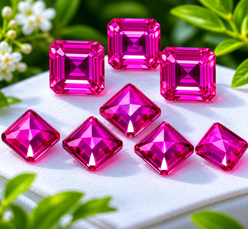 Ciondolo rubino rosa