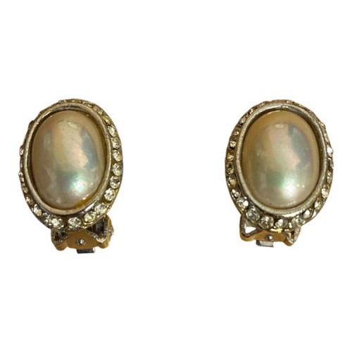 Orecchini vintage ovali - , di