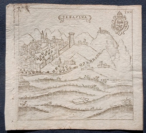 Stampa antica terracina - stampa,