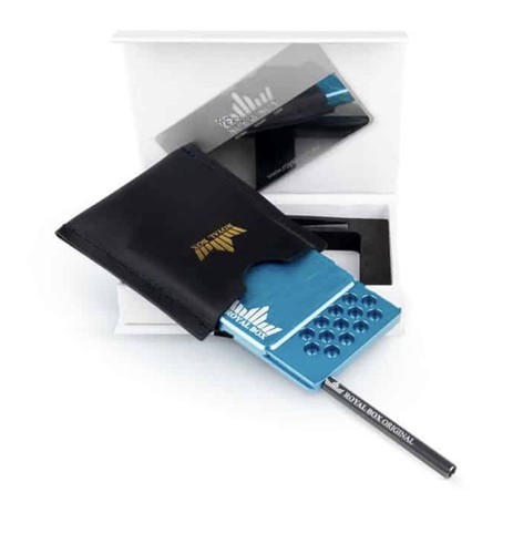 Royal box blue honeycomb - blue, 45