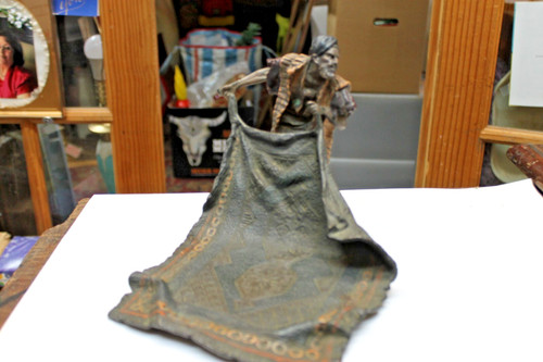 Antico tappeto arabo bronzo - antico,