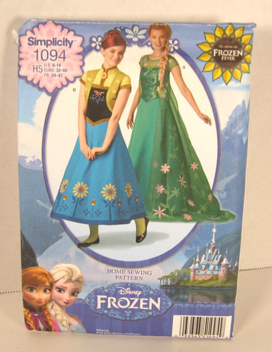 Costumi simplicity 1094 - costumi, frozen