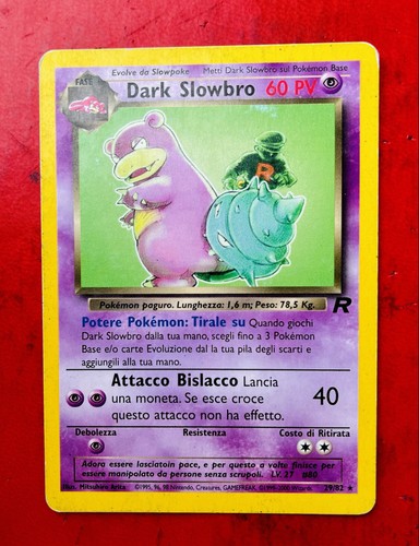 Lotto carte pokemon dark - carte,