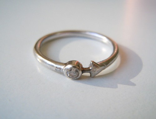 Anello argento sterling 925 - in,
