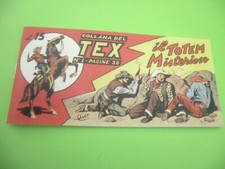 Tex Striscia n 1 Anastatica "il Totem Misterioso" /LC/