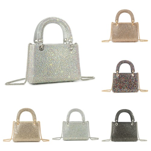 Pochette donna diamante - diamante, manico