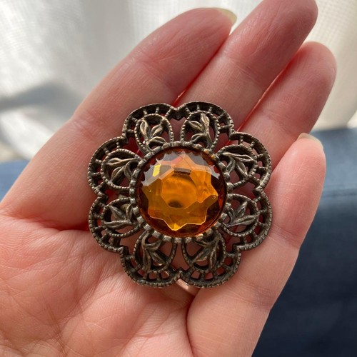 Spilla vintage fiore