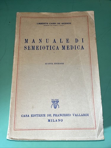 Manuale semeiotica medica - manuale,