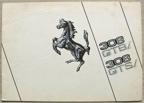 Brochure vendita auto ferrari - brochure,