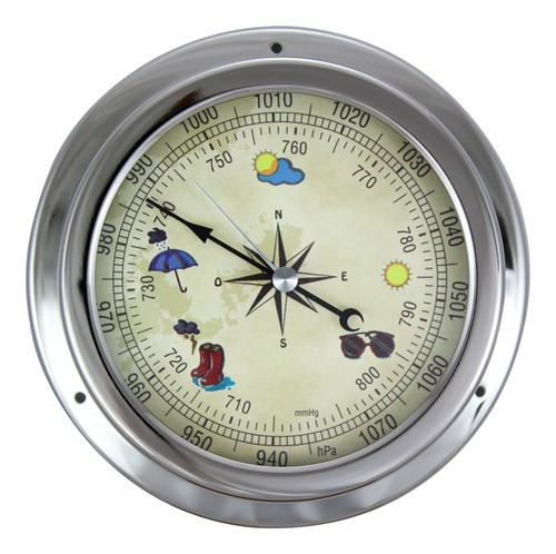 Barometer with design dial