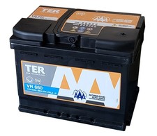 BATTERIA AUTO 60 AH ALTO ADIGE TER AGM START&STOP VR680 SPUNTO 680A = FIAMM VART
