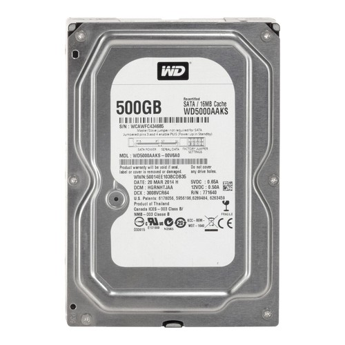 Disco rigido wd5000aaks - wd,