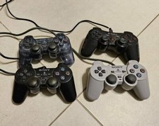 3 Pezzi Controller Sony Playstation DualShock 2 Cablato + 1 Ps3 Compatibile 