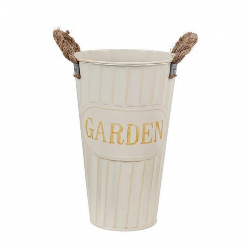 Vaso fiori metallo - vaso,