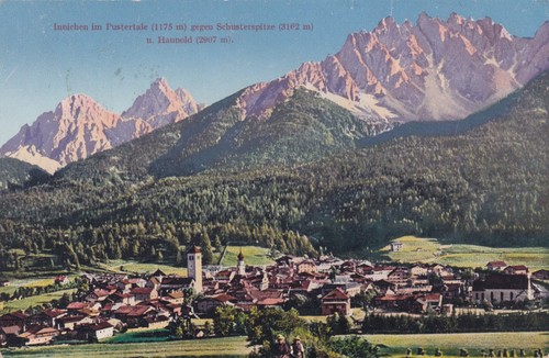 Cartolina bolzano innichen - bolzano, ,innichen