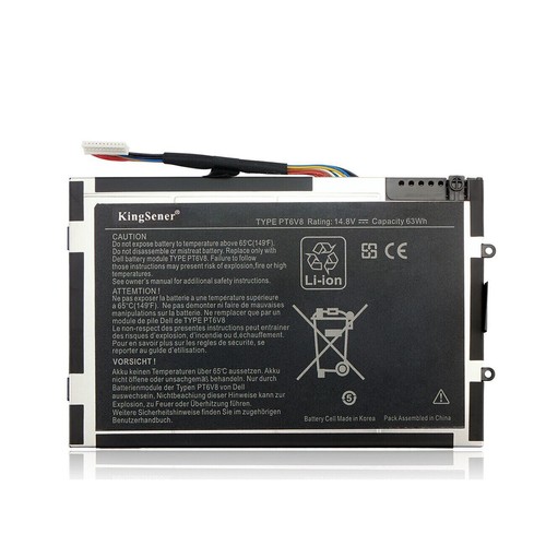 Batteria nuova pt6v8 per dell - batteria,