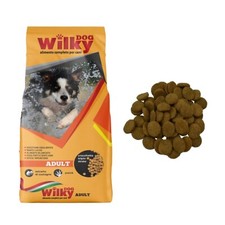 Crocchette per cani WILKY DOG, manzo e cereali 20kg (24% proteine)