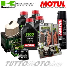 TAGLIANDO KAWASAKI Z750 z 750 2004 2005 2006 / 4 L olio filtri pastiglie grasso