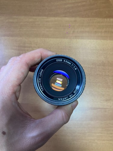 Yashica lens dsb - yashica, f1.9