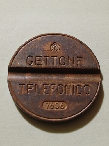 Gettone telefonico 7606 cmm - telefonico,