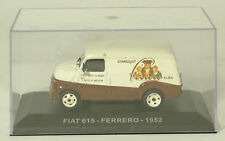 Modellino furgone FIAT 615 del'52 Ferrero 1/43 kinder pubblicità memorabilia-CM 