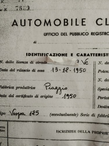 Piaggio vespa 125 - ,