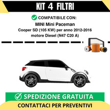 Kit 4 Filtri Tagliando per
