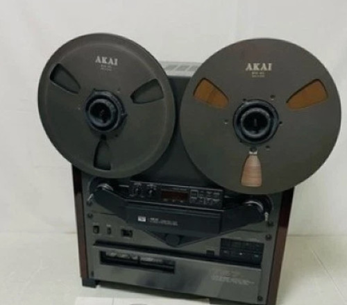 Akai 747 open reel deck - open,