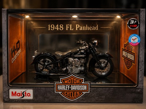 Maisto harley davidson 1948 - harley-davidson, fl