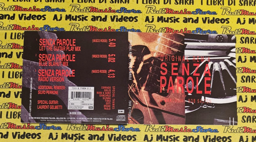 Singolo vasco rossi - cd, senza
