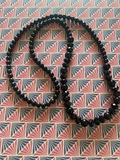 Collana lunga perle nere