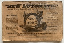 VINTAGE PUBBLICTà WILLCOX