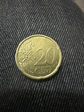 Moneta da 20 centesimi di Euro Espana 1999 rara