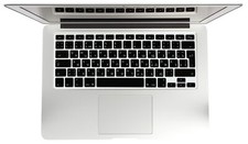 Cover silicone russo/tedesco MAC per tastiera MacBook, Air & Pro 2012
