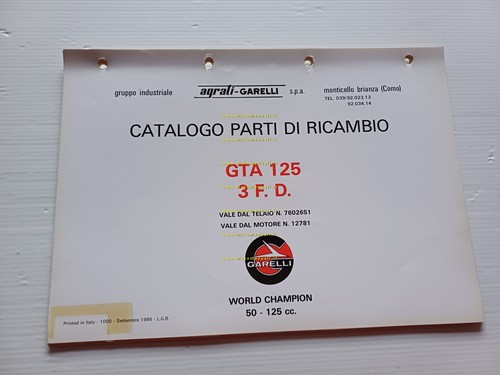 Garelli gta 125 1986 - 125,