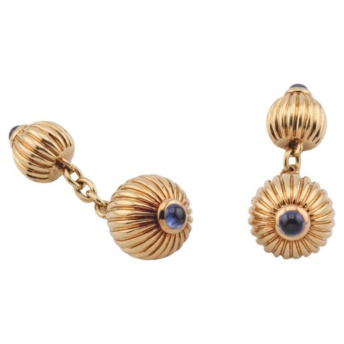 Gemelli cartier pasha zaffiro - gemelli,