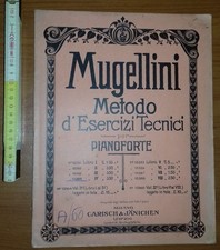 Mugellini, Metodo d'Esercizi Tecnici per Pianoforte (12384 Libro IV) 1911