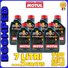 MOTUL 8100 X-CLEAN GEN2 5W40 OLIO MOTORE BMW LL-04 C3 API SP 7 LITRI 07MO43