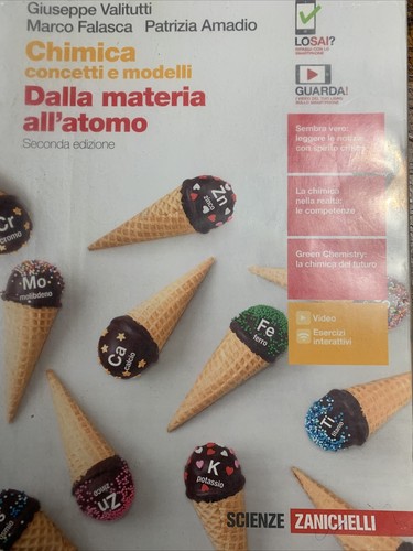 Chimica concetti modelli - chimica, e