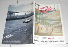 Programma GRAN PREMIO NUVOLARI Mantova 2012 Rally Autostoriche Auto d'epoca