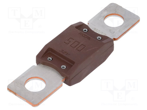 Fusibile fusione 500a - fusibile:, 68,6mm