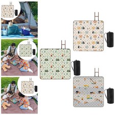 Coperta da picnic grande, coperta da spiaggia pieghevole per prato,