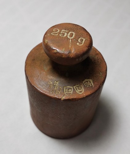 Vecchio peso ottone - vecchio, in