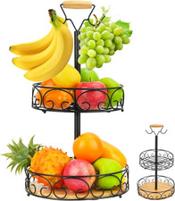 Alzata per Frutta a 2 Ripiani
